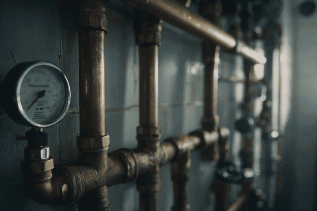 Så sparar du tusenlappar med rätt värmepump hemma teknikrum med ventiler