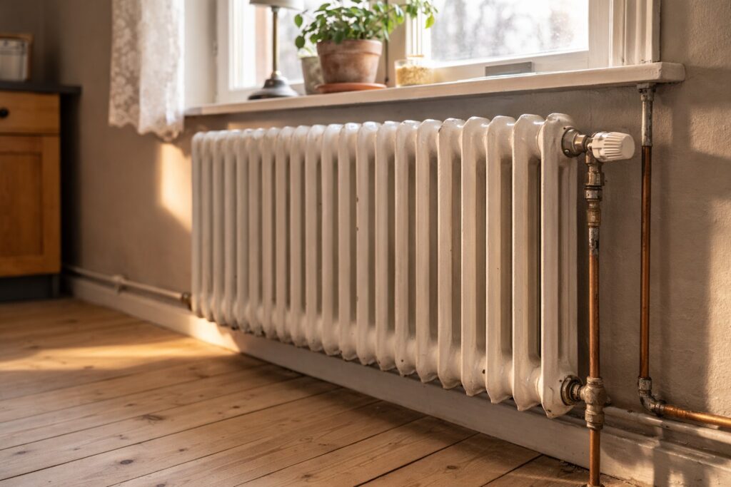 Kostnad och lönsamhet för bergvärme i äldre hus 2026 radiator aldre hus vattenburet varmesystem