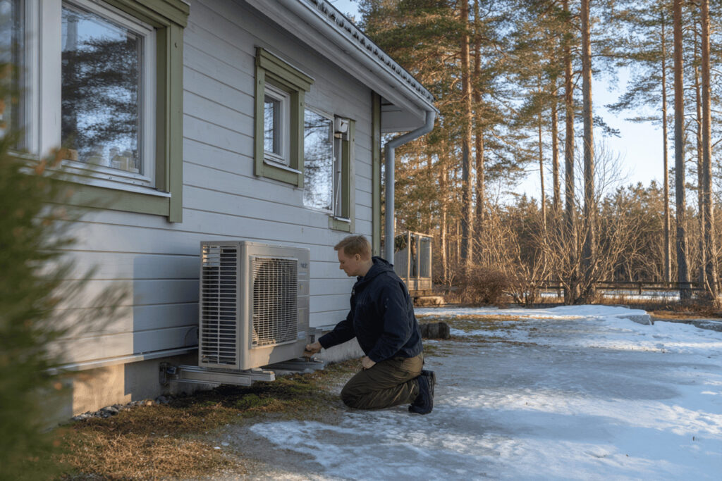 Hur mycket el drar en värmepump 2026 i villa?