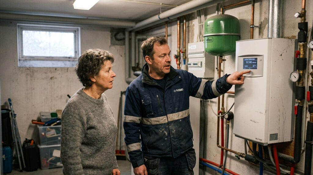 Genomgång av hur många kWh drar en värmepump per dag i teknikrum
