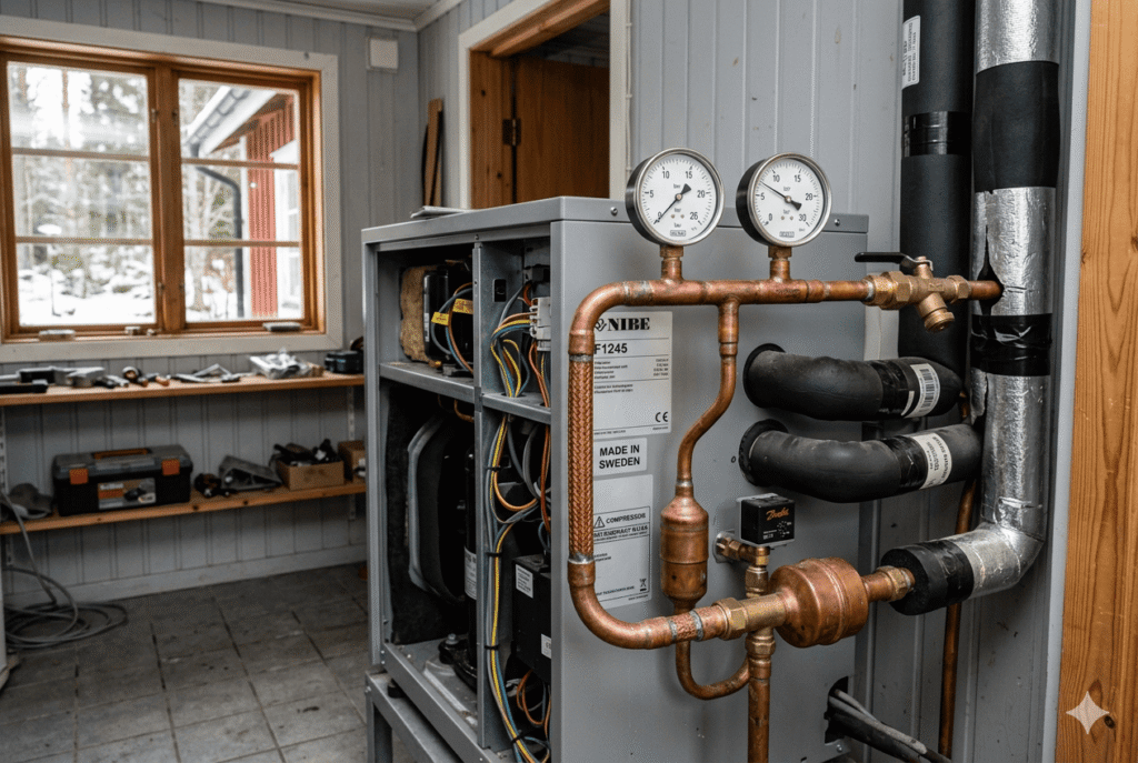 Vad gör kompressorn i en värmepump därför är den avgörande