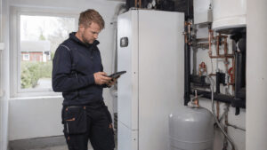 Hur stor värmepump behöver jag när en tekniker dimensionerar värmesystemet i en villa